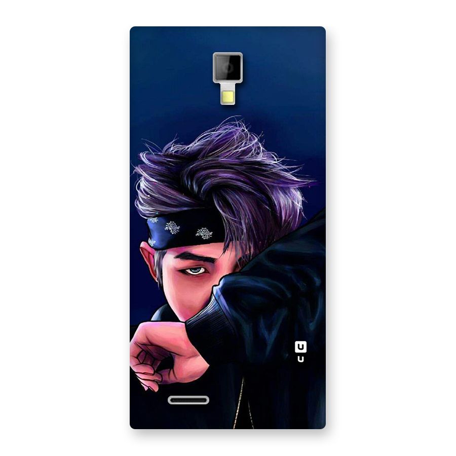 BTS Namjoon Artwork Back Case for Micromax Canvas Xpress A99