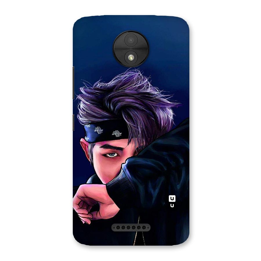BTS Namjoon Artwork Back Case for Moto C