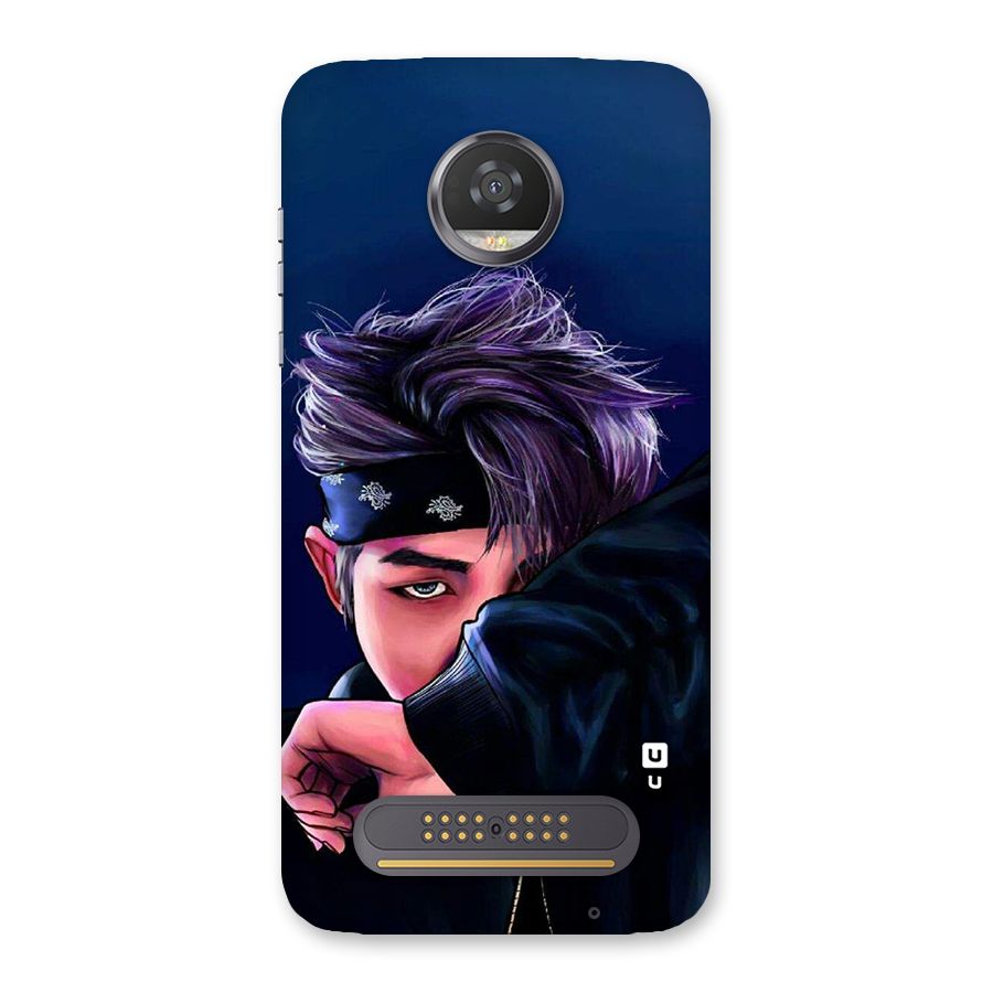 BTS Namjoon Artwork Back Case for Moto Z2 Play