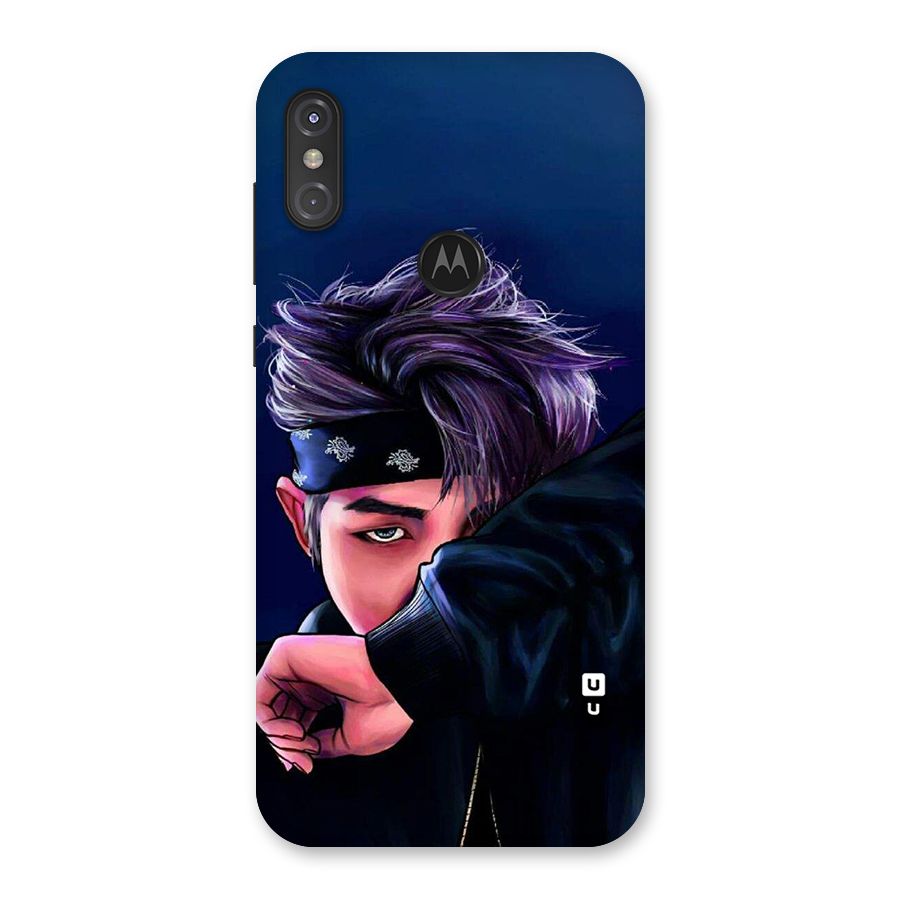 BTS Namjoon Artwork Back Case for Motorola One Power