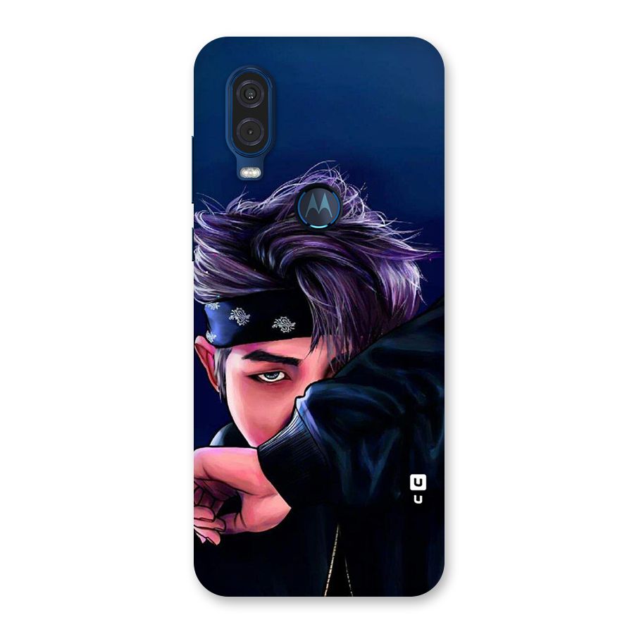 BTS Namjoon Artwork Back Case for Motorola One Vision