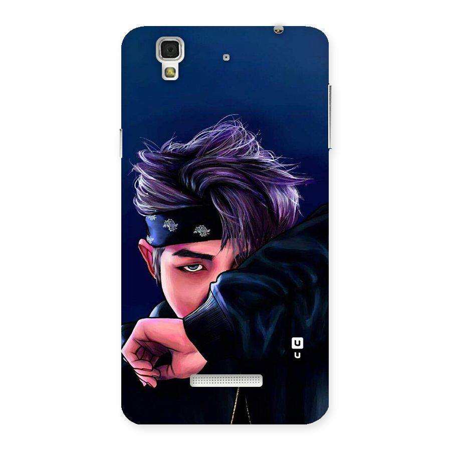 BTS Namjoon Artwork Back Case for Yu Yureka