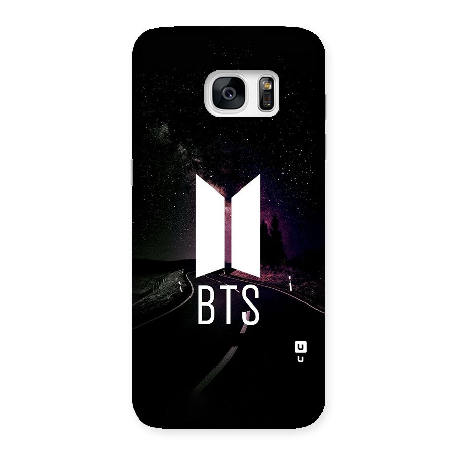 BTS Night Sky Back Case for Galaxy S7 Edge