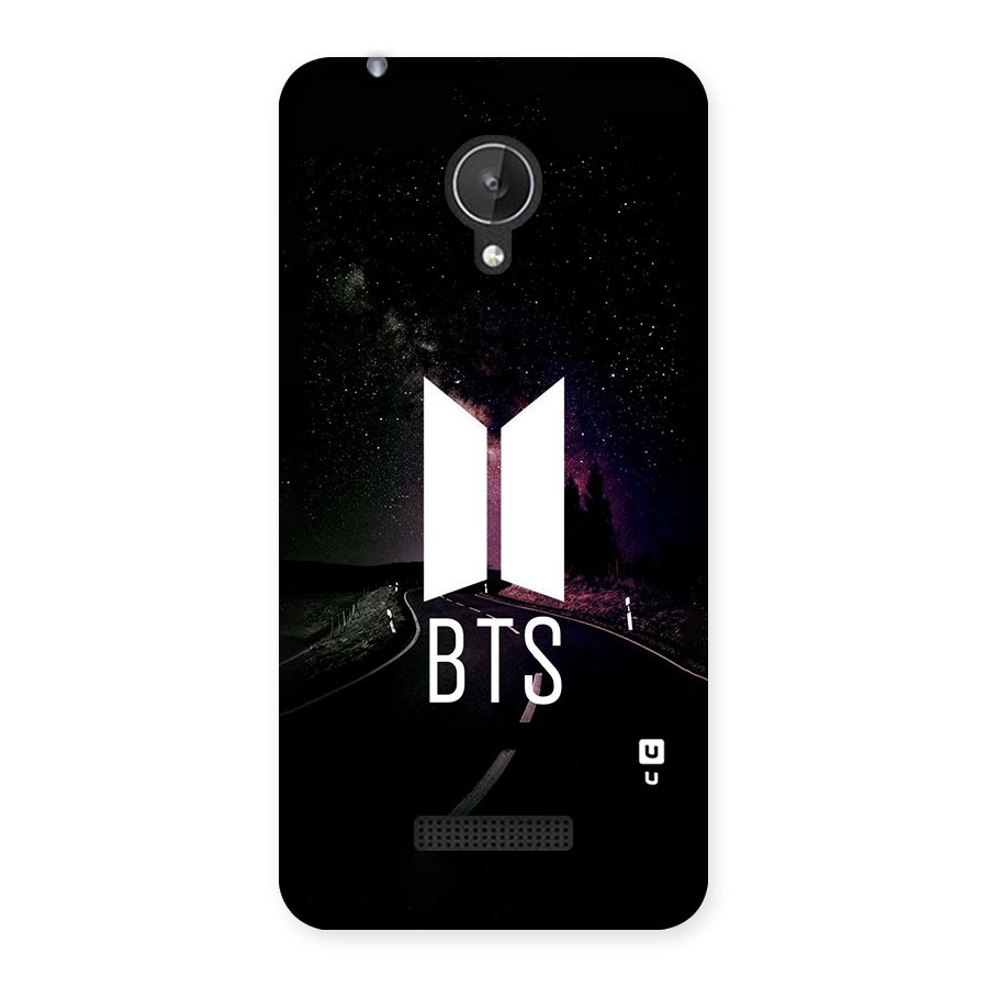 BTS Night Sky Back Case for Micromax Canvas Spark Q380