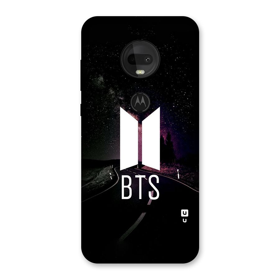 BTS Night Sky Back Case for Moto G7