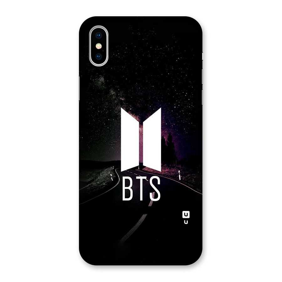 BTS Night Sky Back Case for iPhone X