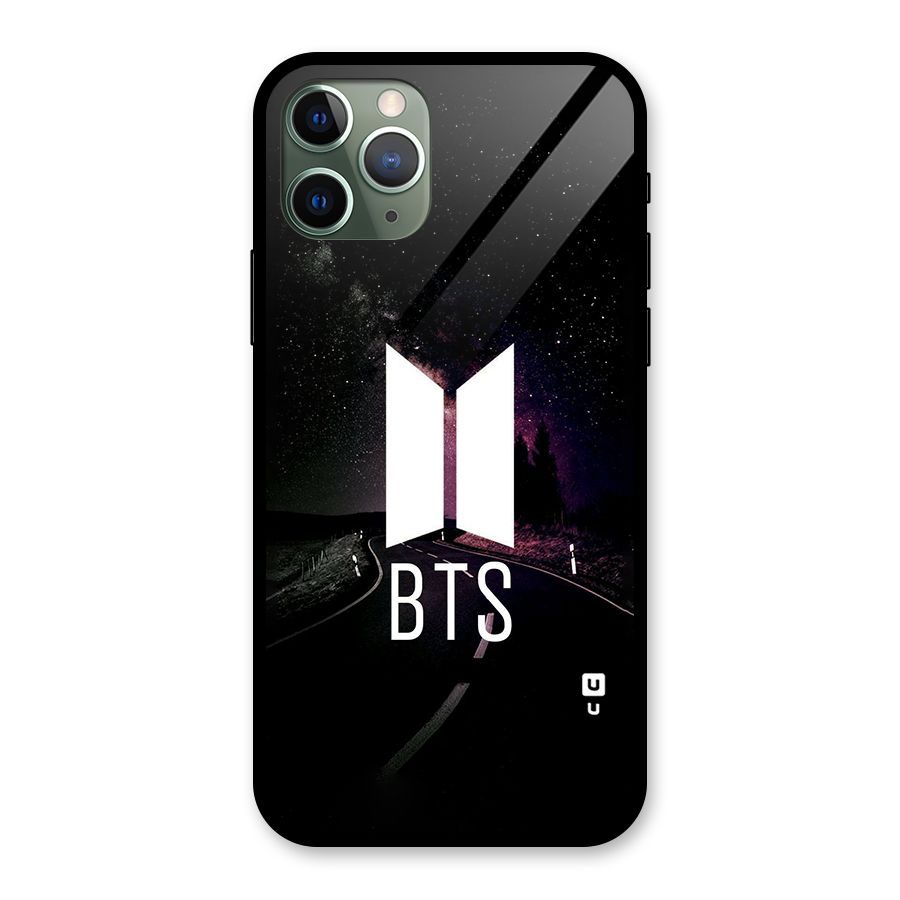 BTS Night Sky Glass Back Case for iPhone 11 Pro