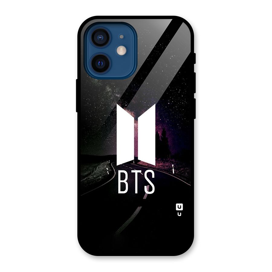 BTS Night Sky Glass Back Case for iPhone 12 Mini