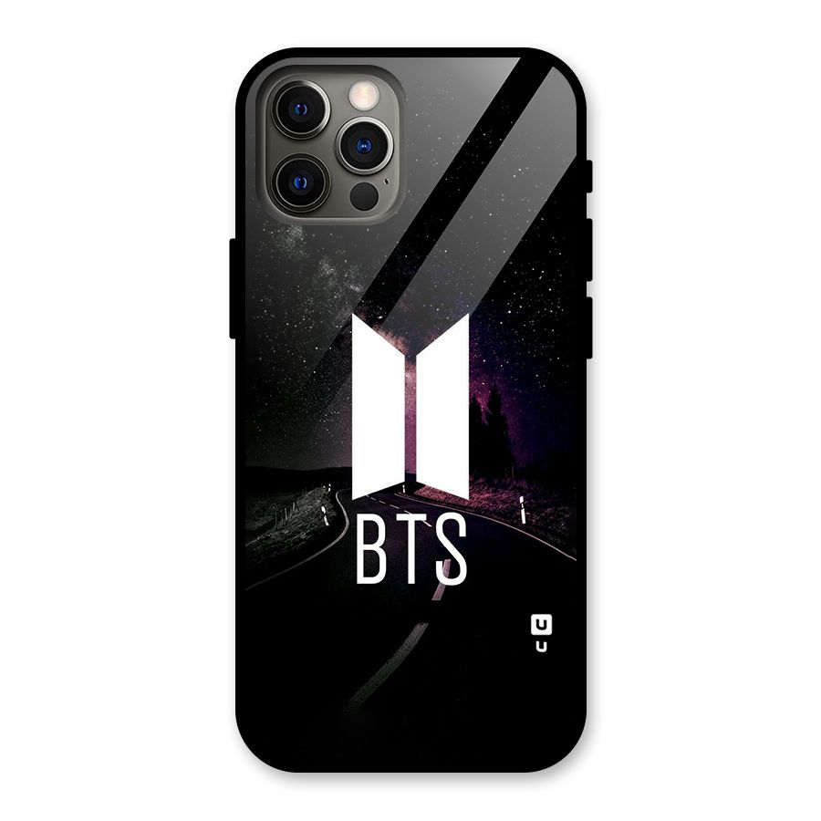 BTS Night Sky Glass Back Case for iPhone 12 Pro