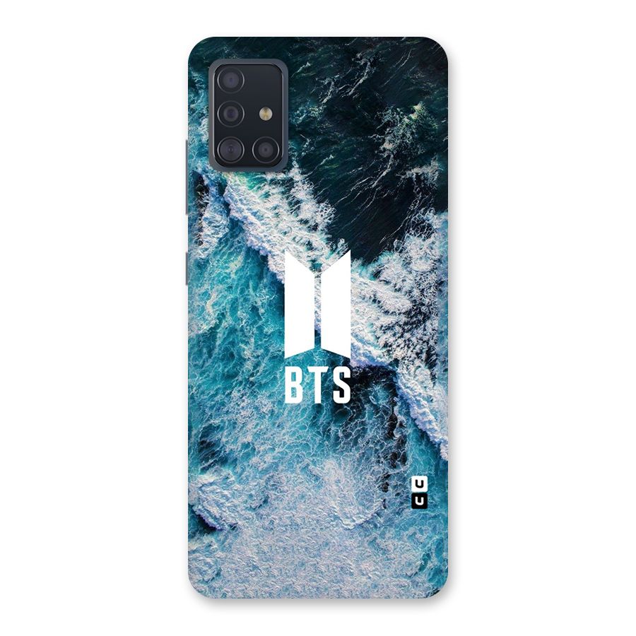BTS Ocean Waves Back Case for Galaxy A51