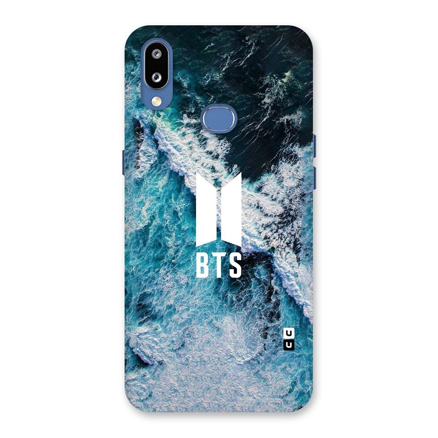 BTS Ocean Waves Back Case for Galaxy M01s