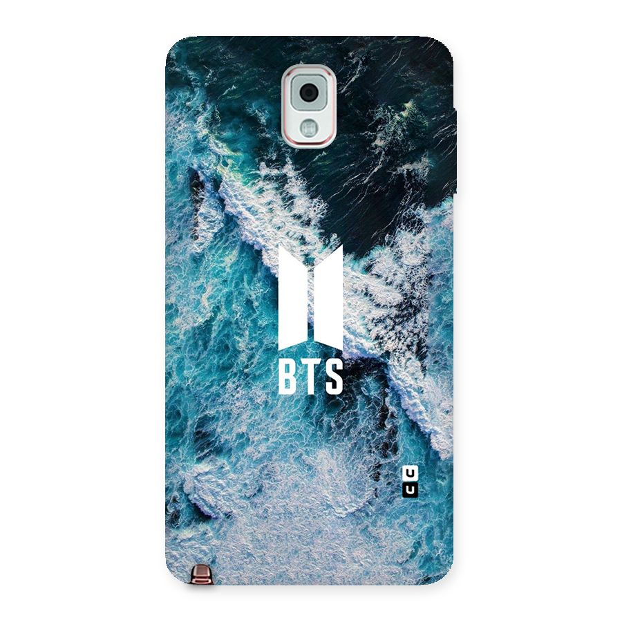 BTS Ocean Waves Back Case for Galaxy Note 3