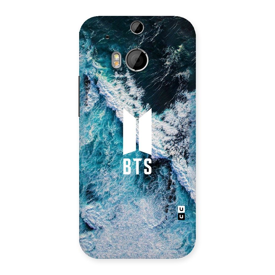 BTS Ocean Waves Back Case for HTC One M8