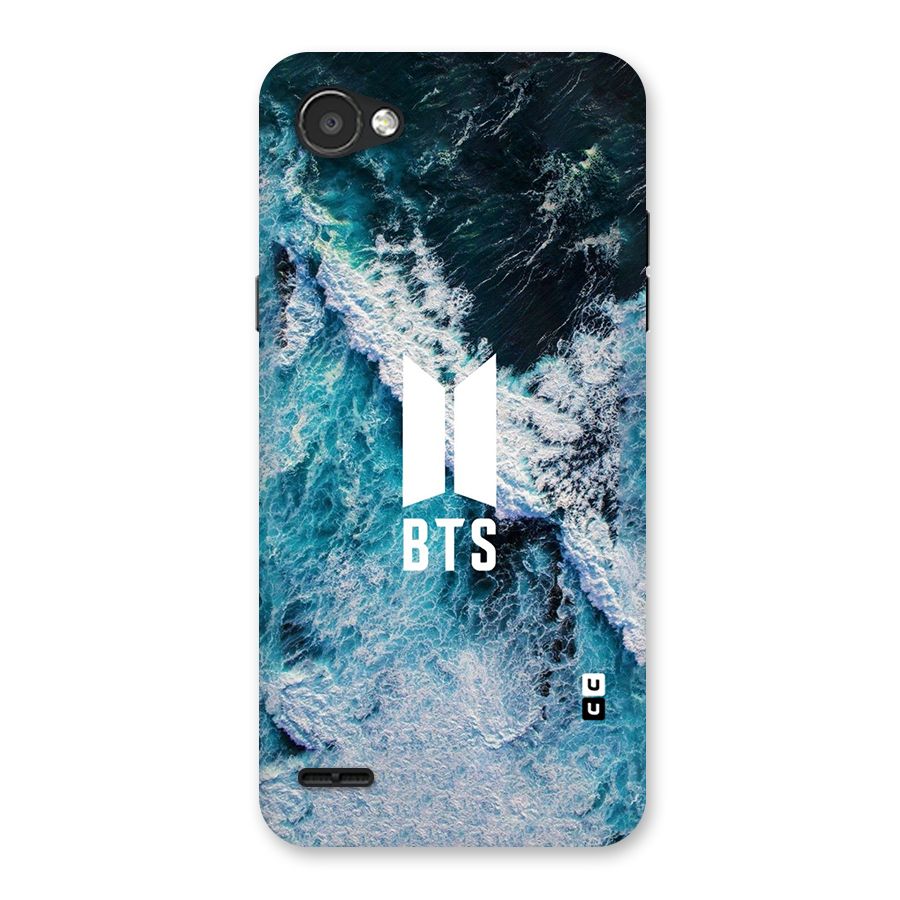 BTS Ocean Waves Back Case for LG Q6