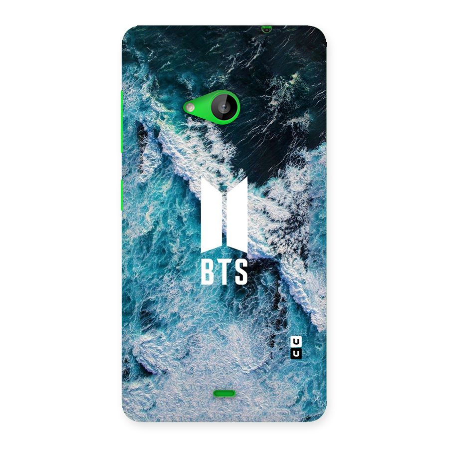 BTS Ocean Waves Back Case for Lumia 535