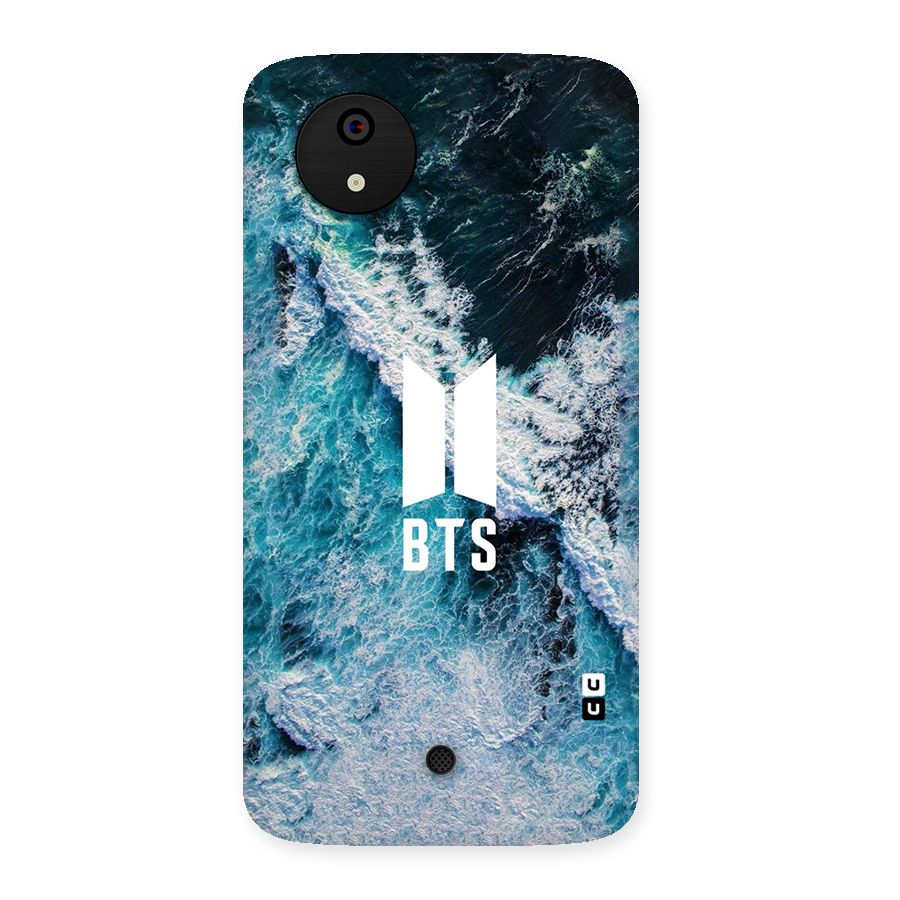 BTS Ocean Waves Back Case for Micromax Canvas A1