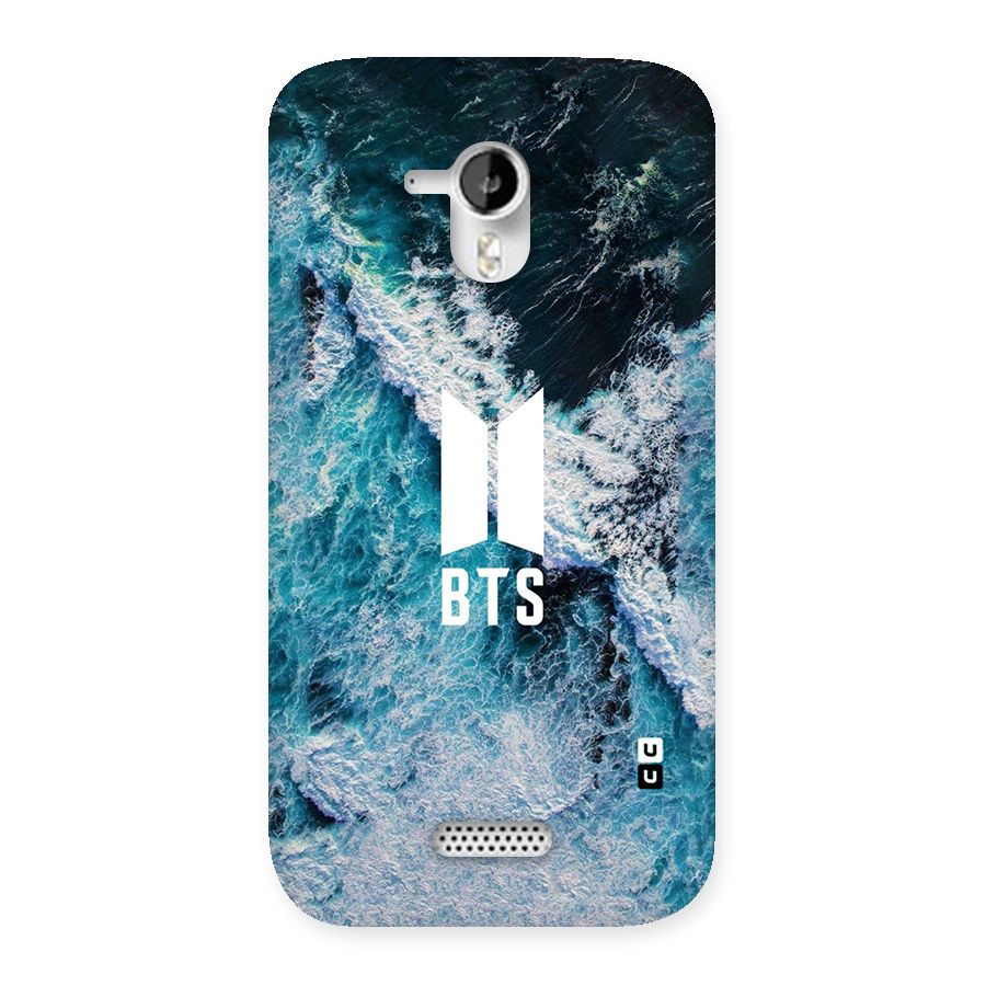 BTS Ocean Waves Back Case for Micromax Canvas HD A116