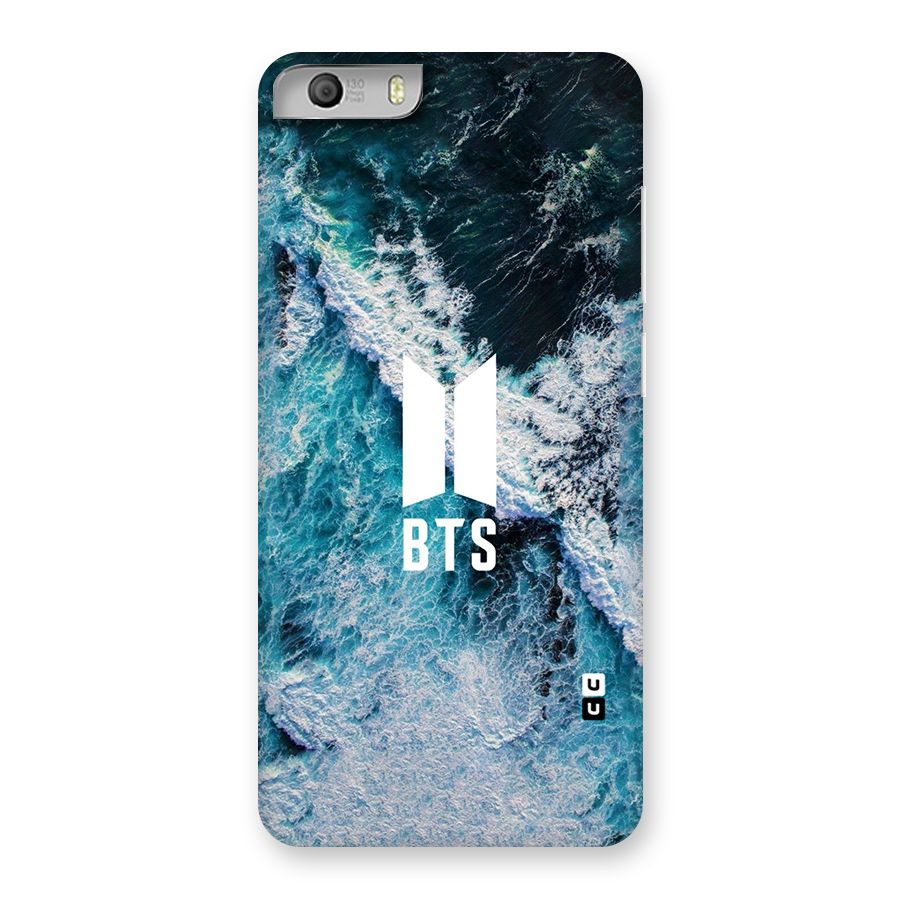BTS Ocean Waves Back Case for Micromax Canvas Knight 2