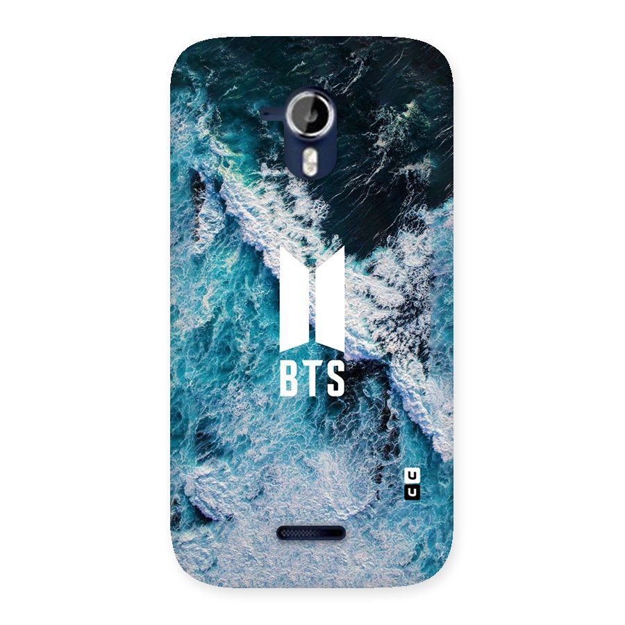 BTS Ocean Waves Back Case for Micromax Canvas Magnus A117