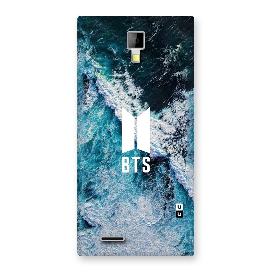 BTS Ocean Waves Back Case for Micromax Canvas Xpress A99