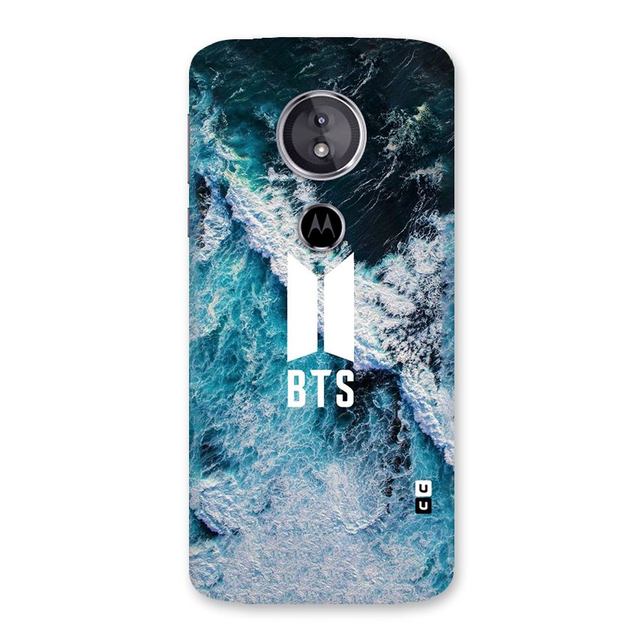 BTS Ocean Waves Back Case for Moto E5