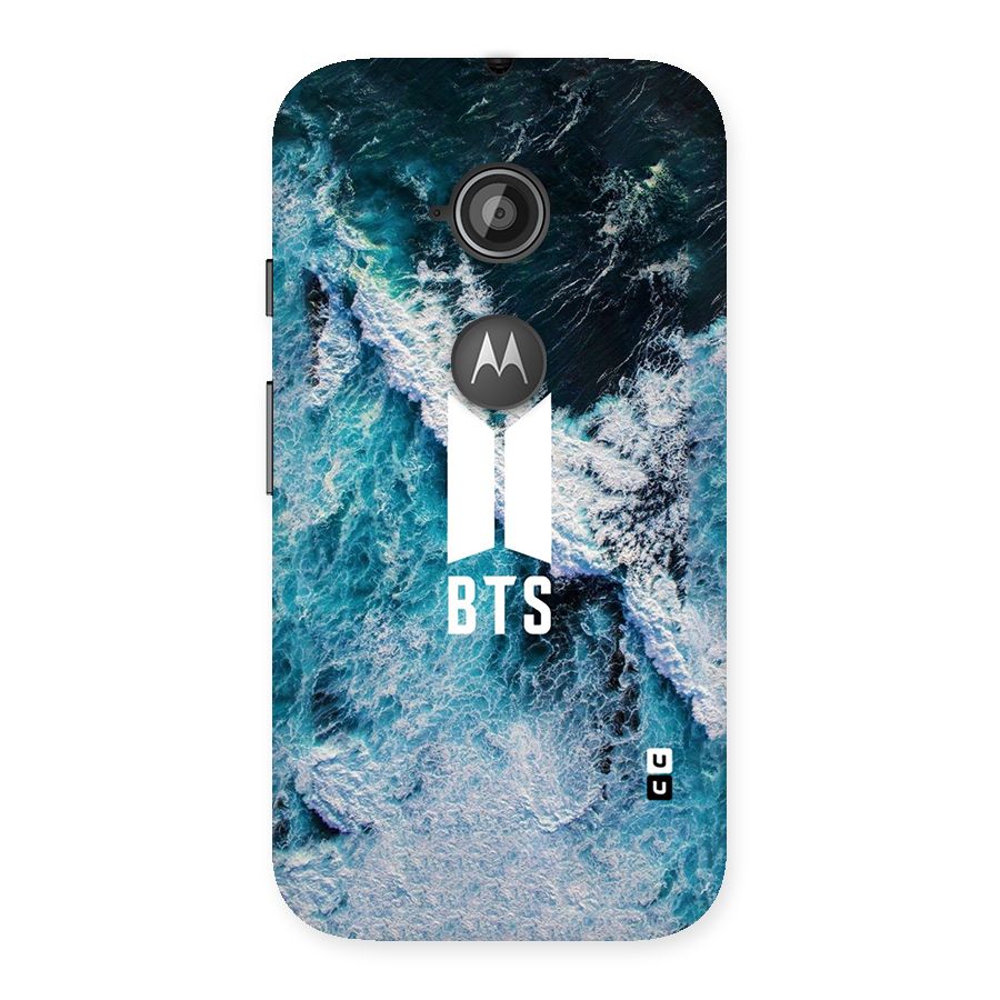 BTS Ocean Waves Back Case for Moto E 2nd Gen
