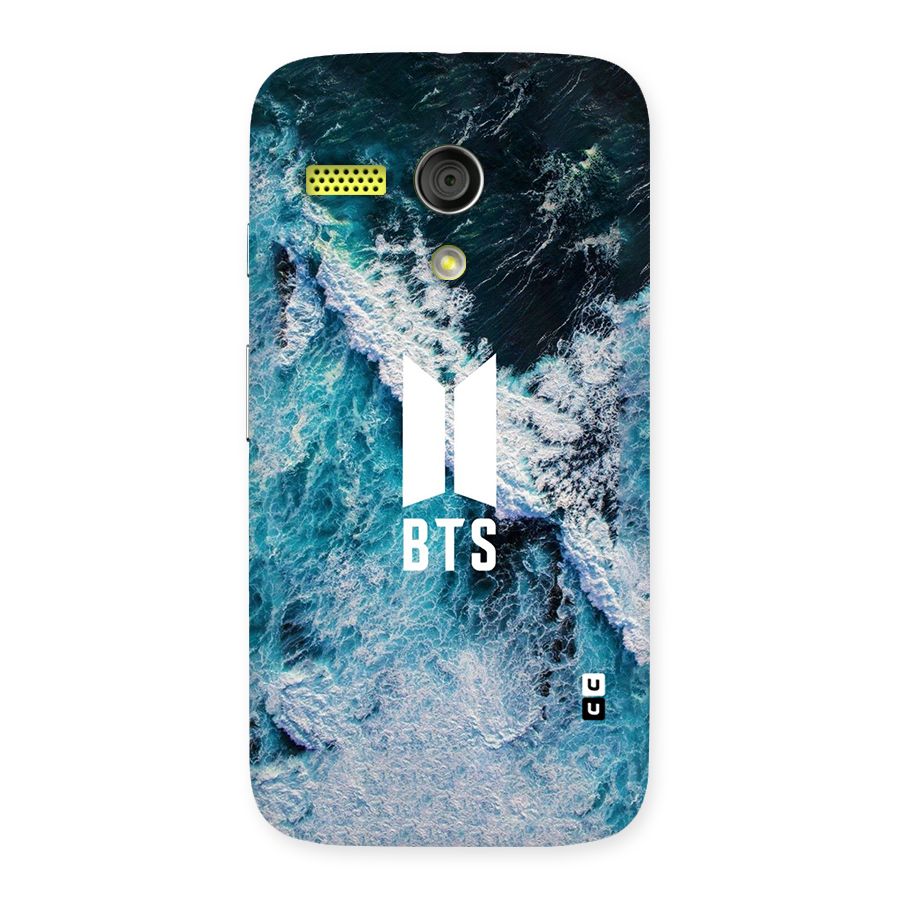 BTS Ocean Waves Back Case for Moto G