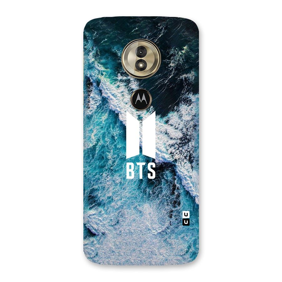 BTS Ocean Waves Back Case for Moto G6 Play