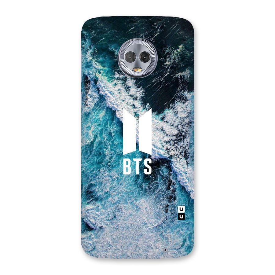 BTS Ocean Waves Back Case for Moto G6 Plus