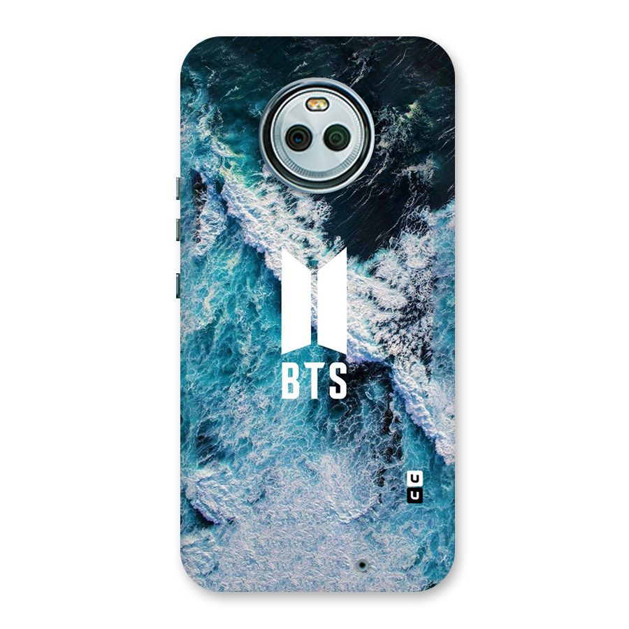 BTS Ocean Waves Back Case for Moto X4