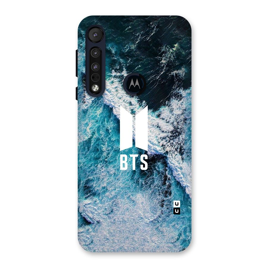 BTS Ocean Waves Back Case for Motorola One Macro