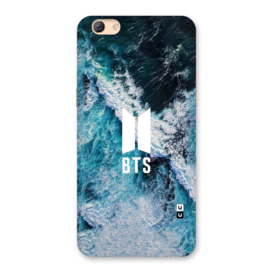 BTS Ocean Waves Back Case for Oppo F3 Plus