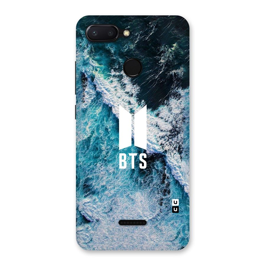BTS Ocean Waves Back Case for Redmi 6