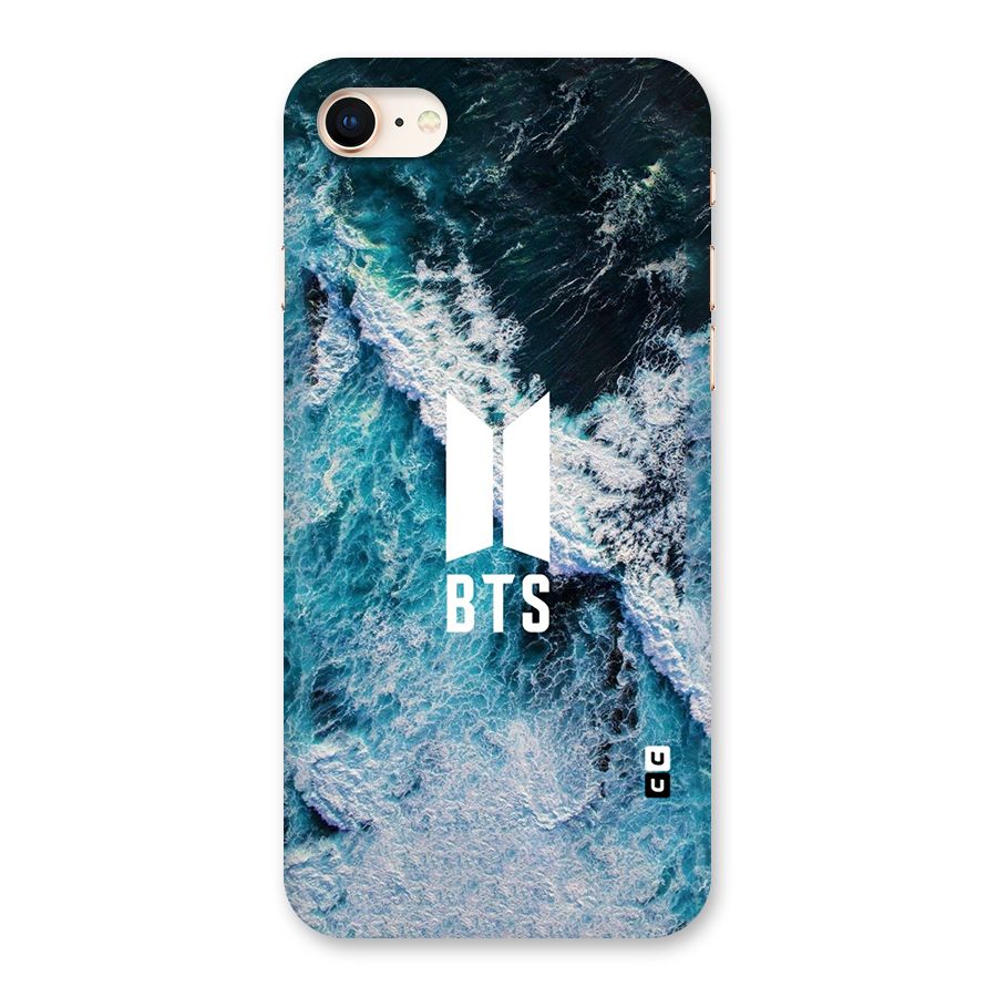 BTS Ocean Waves Back Case for iPhone 8