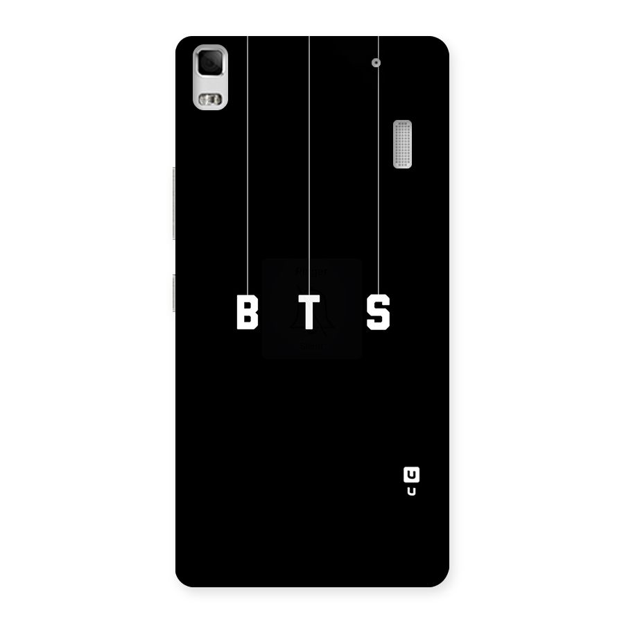 BTS Strings Back Case for Lenovo K3 Note