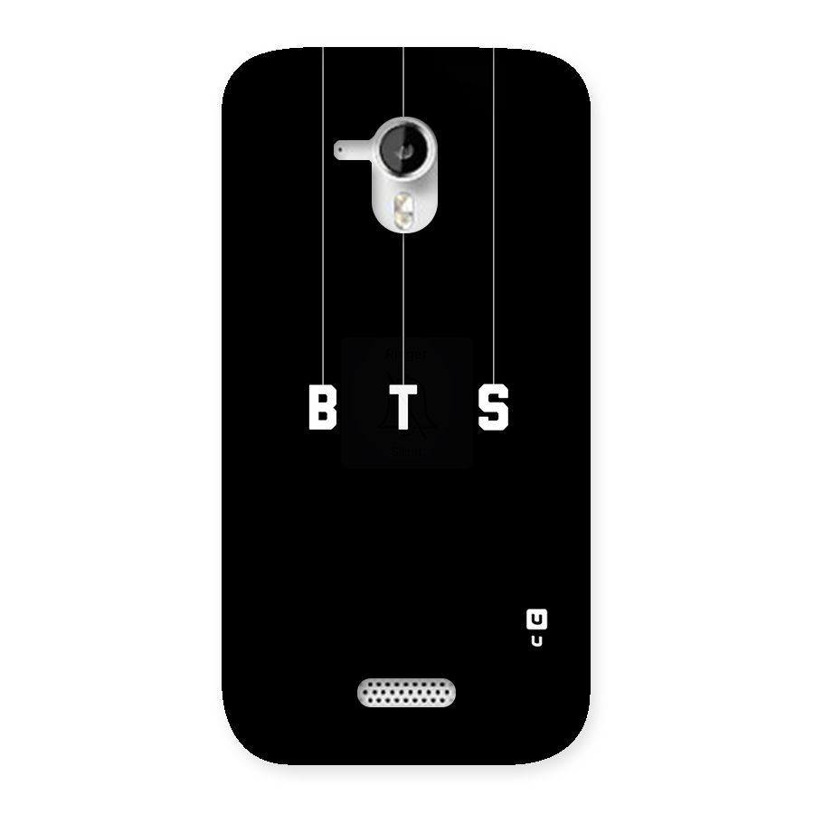 BTS Strings Back Case for Micromax Canvas HD A116