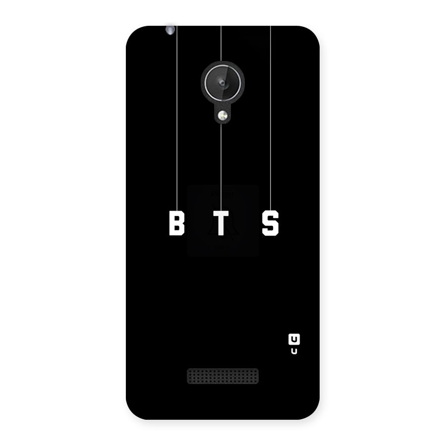 BTS Strings Back Case for Micromax Canvas Spark Q380