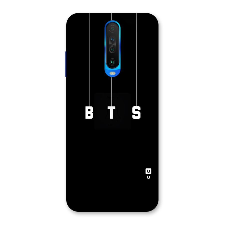 BTS Strings Back Case for Poco X2