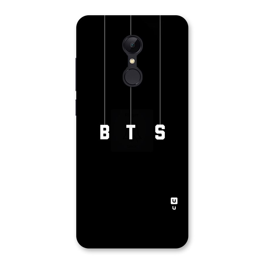 BTS Strings Back Case for Redmi 5