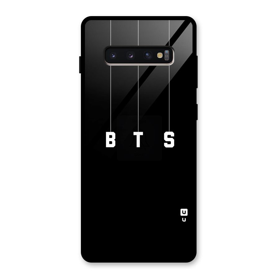 BTS Strings Glass Back Case for Galaxy S10 Plus