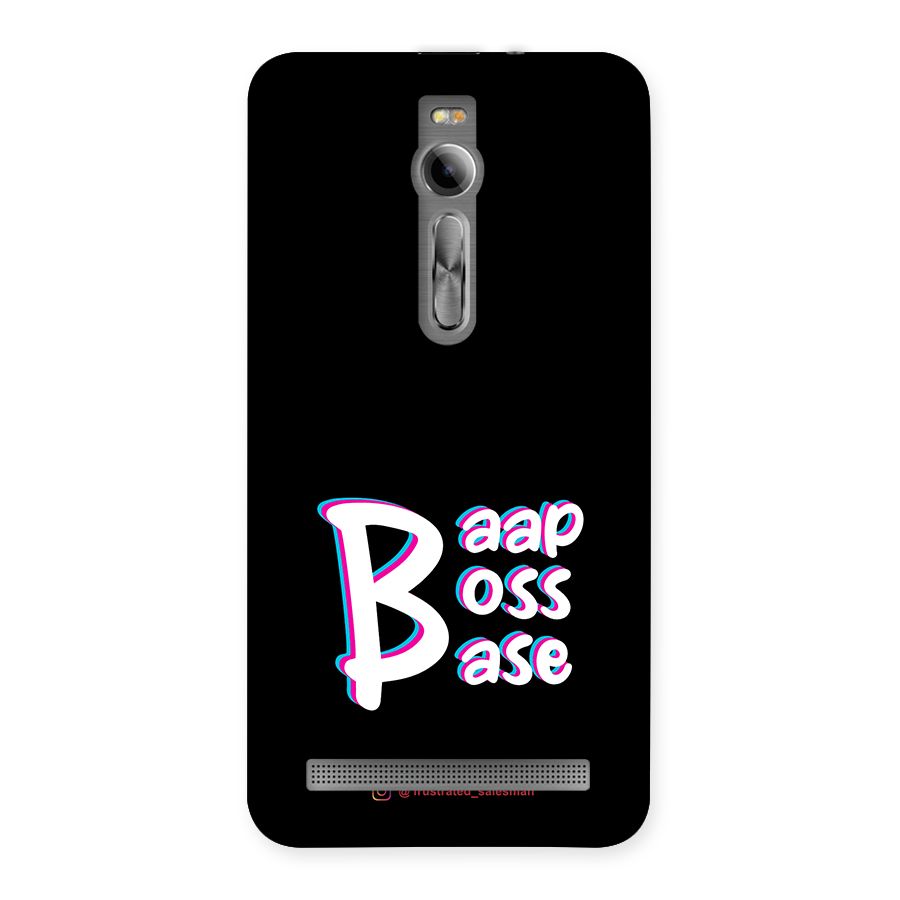 Baap Boss Base Black Back Case for Asus Zenfone 2
