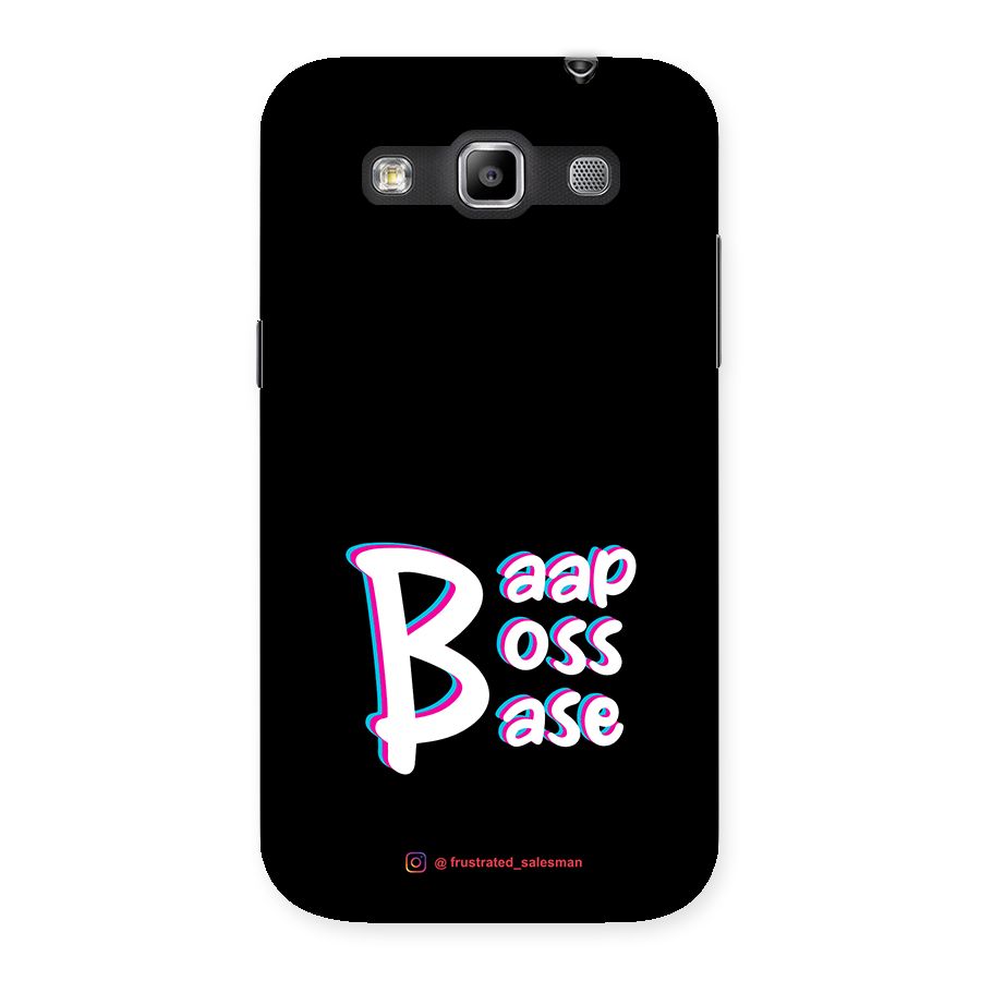Baap Boss Base Black Back Case for Galaxy Grand Quattro