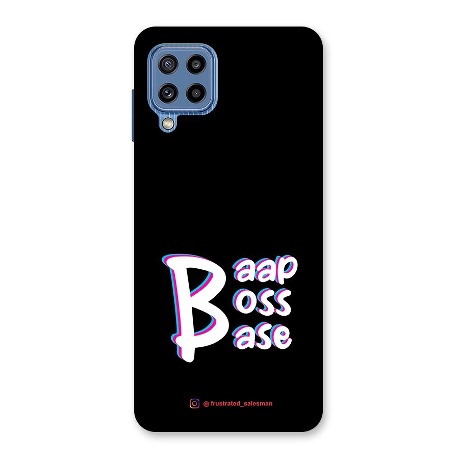 Baap Boss Base Black Back Case for Galaxy M32