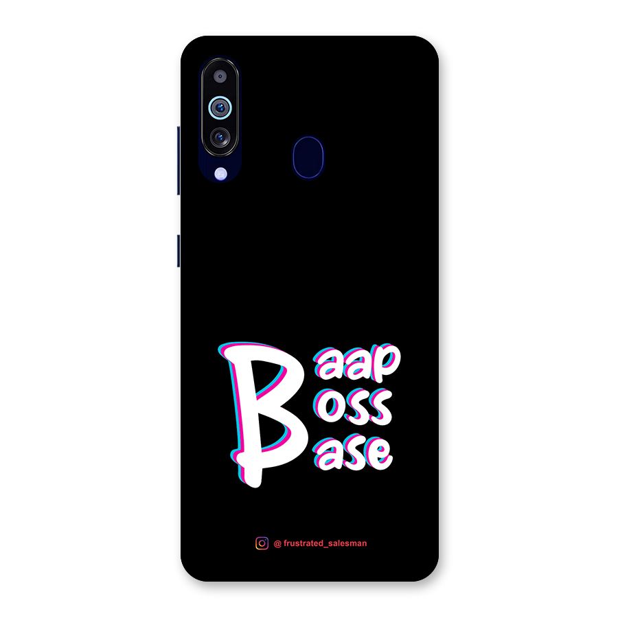 Baap Boss Base Black Back Case for Galaxy M40