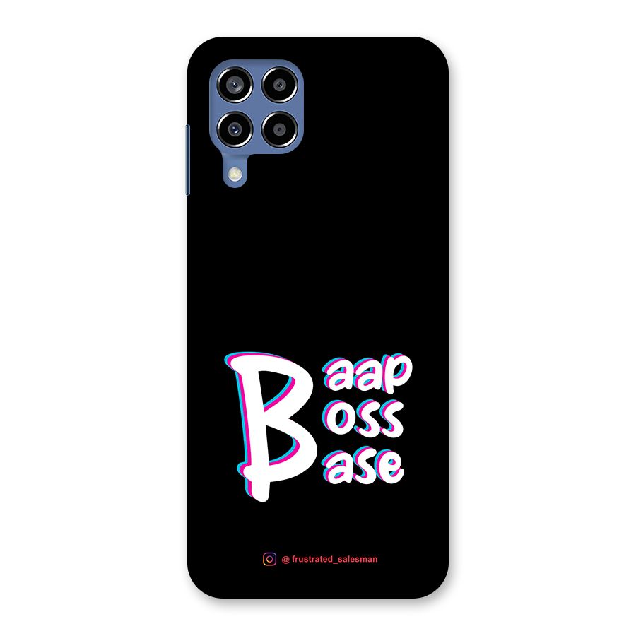 Baap Boss Base Black Back Case for Galaxy M53 5G