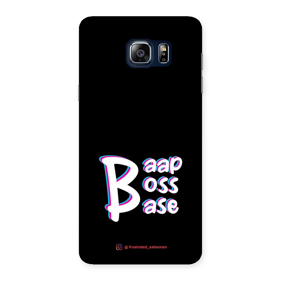 Baap Boss Base Black Back Case for Galaxy Note 5
