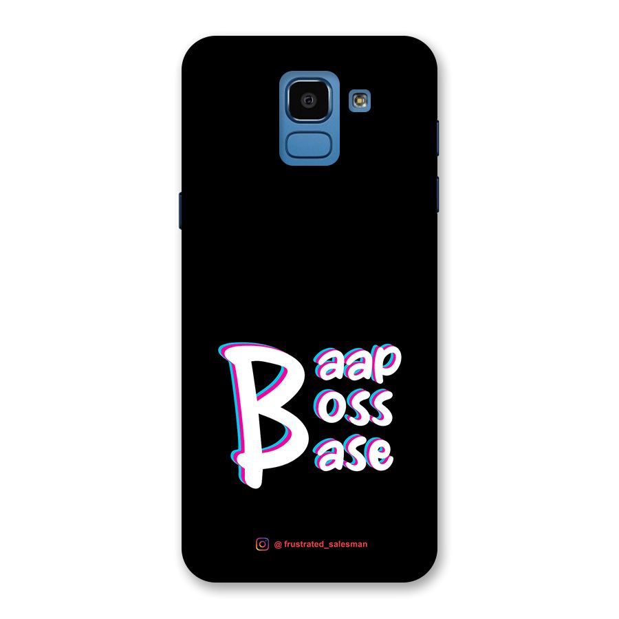 Baap Boss Base Black Back Case for Galaxy On6