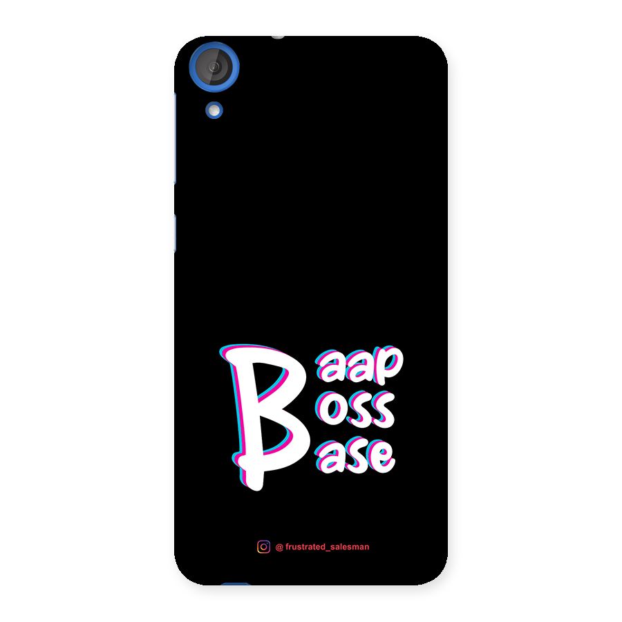 Baap Boss Base Black Back Case for HTC Desire 820