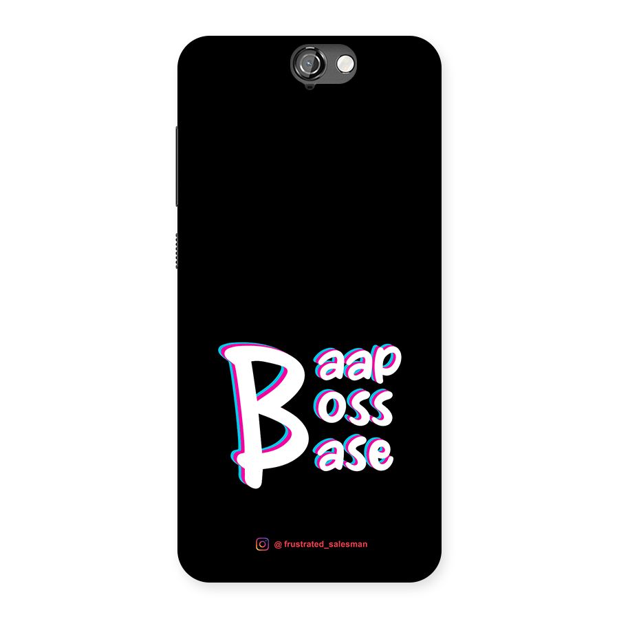Baap Boss Base Black Back Case for HTC One A9