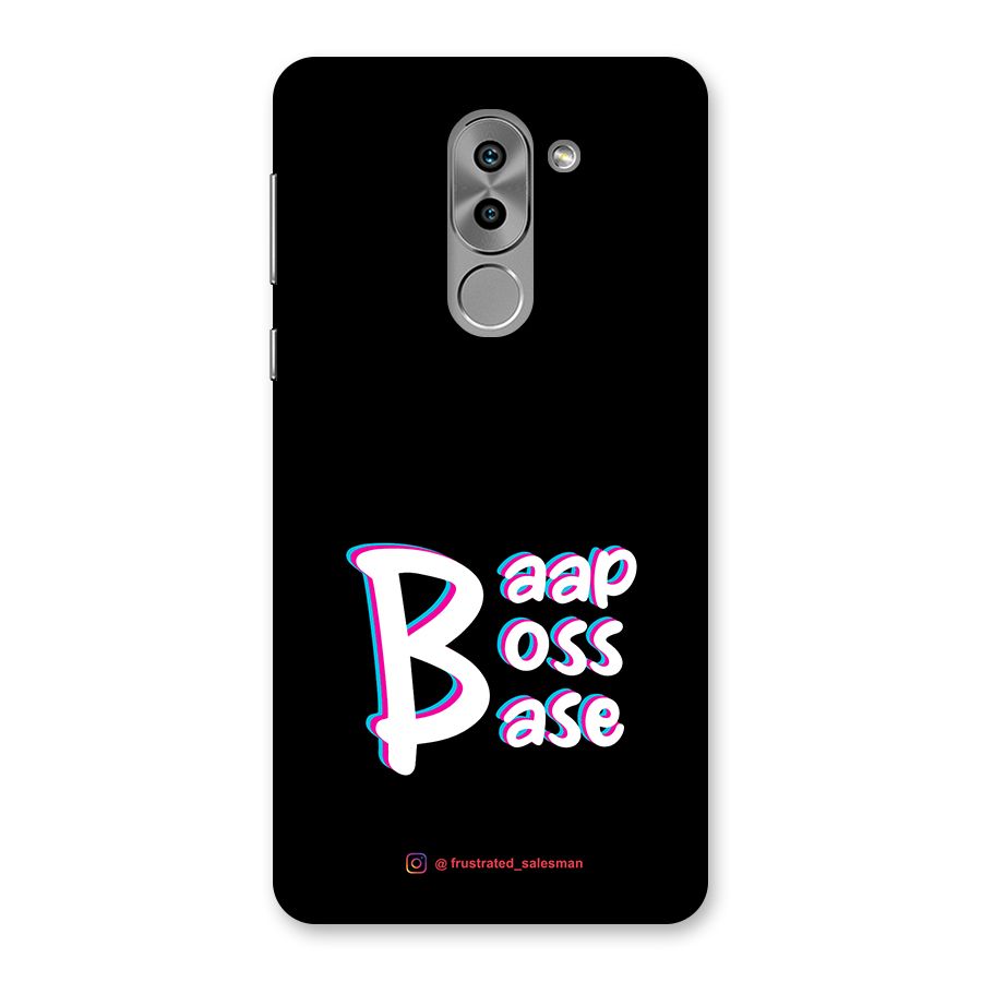 Baap Boss Base Black Back Case for Honor 6X